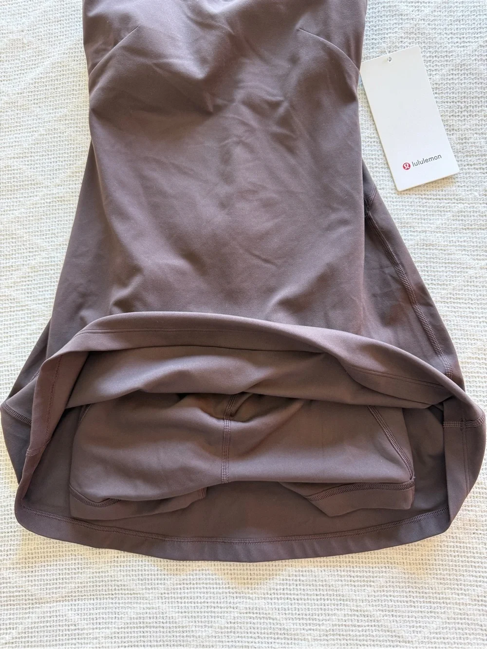 NWT lululemon Align Dress - Espresso Brown - Picture 3 of 7
